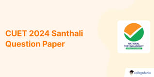 CUET Santhali Question Paper 2024: Download Question paper with Answers PDF